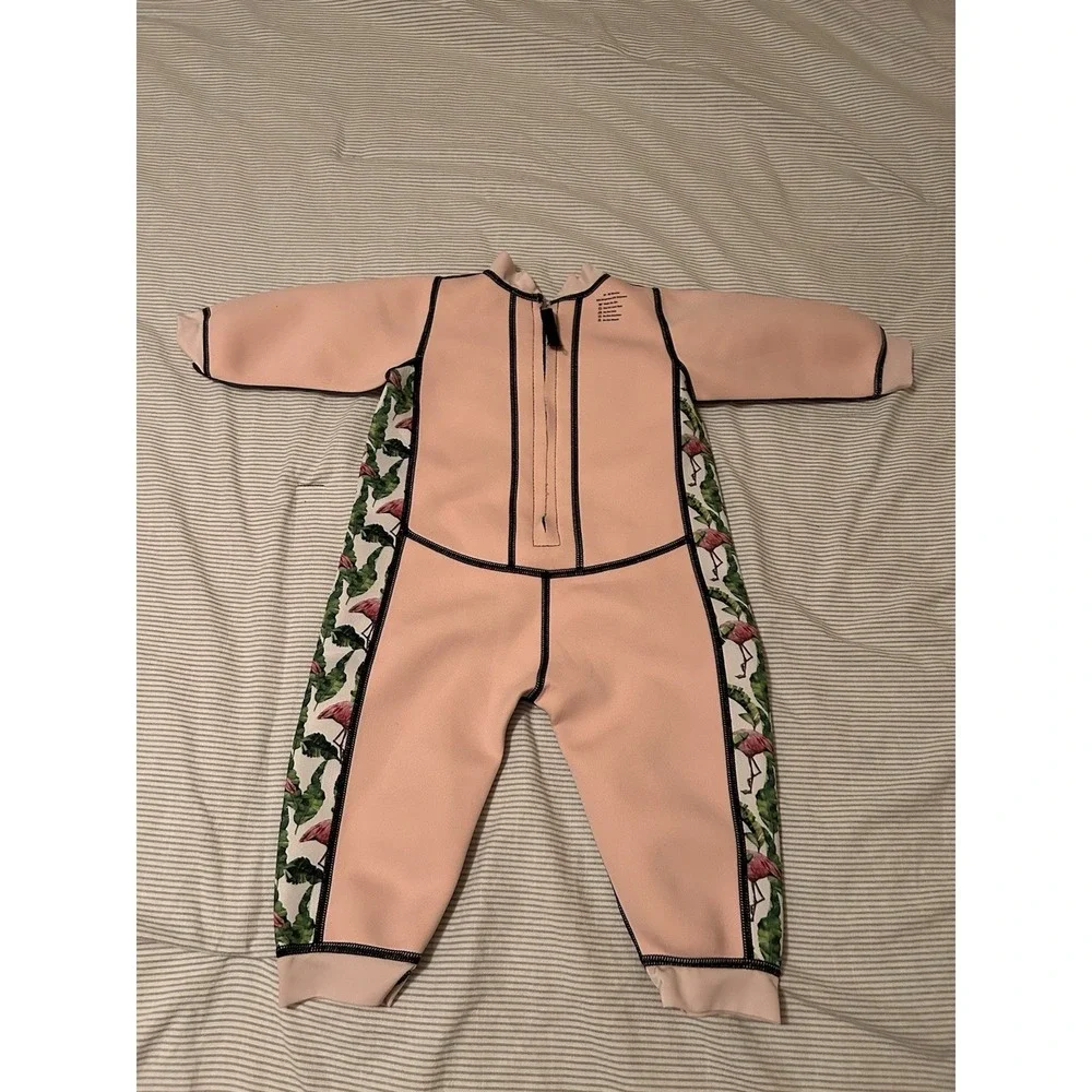 Warmsy Reversable Aquajoy wetsuit baby toddler 24‎ months Flamingo Pink Vacation